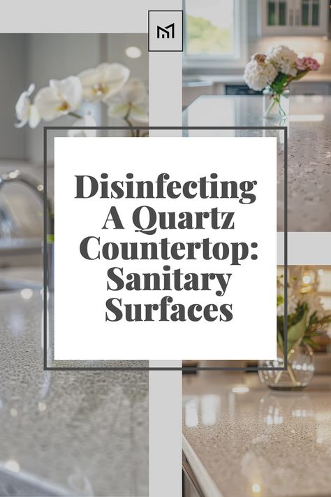 Learn the correct method to disinfect quartz countertops, maintaining sanitary surfaces in your kitchen or bathroom. This guide emphasizes the use of mild dish soap and warm water for daily cleaning, followed by the application of a non-abrasive disinfectant suitable for quartz. Discover tips for avoiding harsh chemicals that can damage the countertop's finish and ensuring your space remains clean and hygienic. Best Cleaner For Quartz Countertops, Cleaning Quartz Countertops, How To Clean Quartz, Clean Quartz Countertops, Backyard Balcony, Quartz Counter, Industrial Minimalist, Cleaner Recipes, Quartz Surfacing