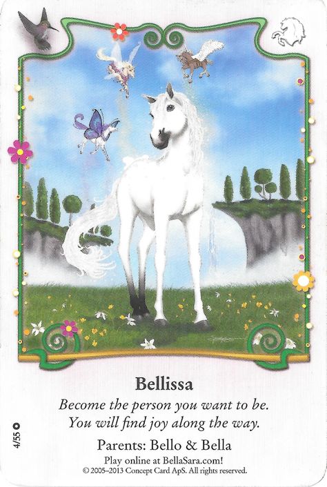 Bella Sara Horses Cards, Bella Sara Cards, Bellasara Horses, Horse Pfp, Unicorn Cards, Bella Sara, Horse Cards, Unicorn Card, Fantasy Horses