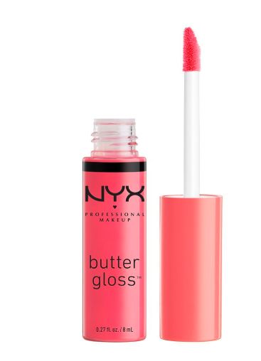 Nyx Blush, Nyx Butter Gloss, Butter Gloss, Apple Strudel, Pink Apple, Top Makeup Products, Lip Butter, Peaches Cream, Peaches N Cream