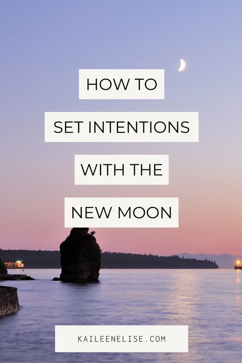 Spells For The New Moon, How To Set New Moon Intentions, Setting Intentions New Moon, How To Set Intentions For The New Moon, Full Moon Intentions Examples, New Moon Intentions Examples, Intention Examples, New Moon Aesthetic, New Moon September