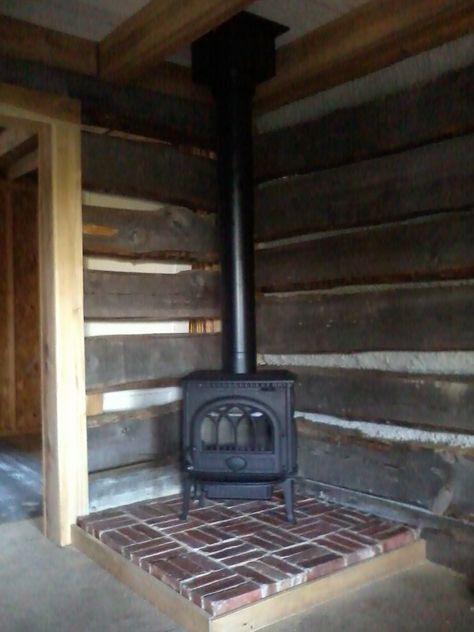 Wood Stove Hearth Pads, Galvanized Tin Walls, Wood Burning Stove Corner, Wood Stove Surround, Stove Hearth, Woodburning Stove Fireplace, Hearth Pad, Hearth Pads, Wood Stove Hearth