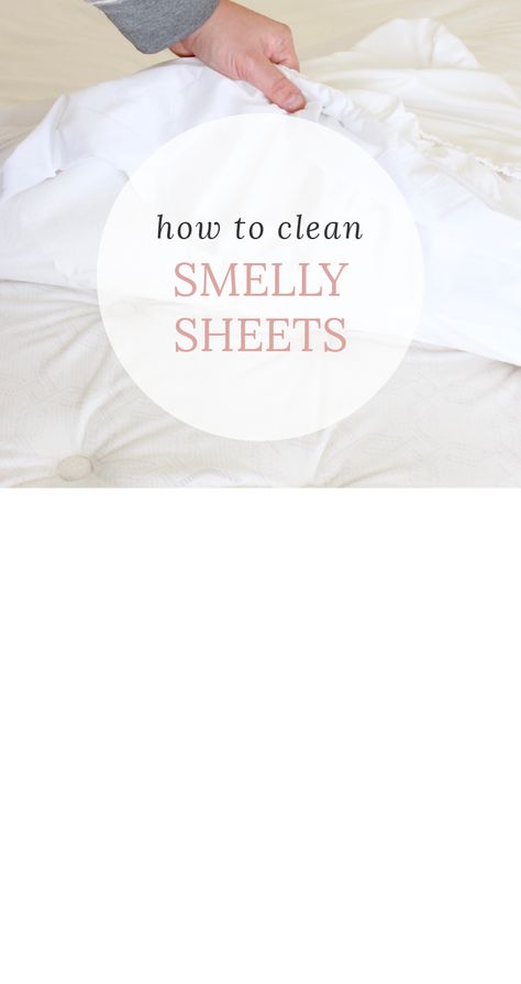 Rescue those musty, oily bed sheets and get them smelling fresh and clean again! You'll love how easy this process is to do. How To Clean Sheets, Cleaning White Sheets, Clean Bedding, Cleaning Sheets, Toilet Room Decor, Clean Bed, Urine Smells, Old Sheets, Clean Sheets