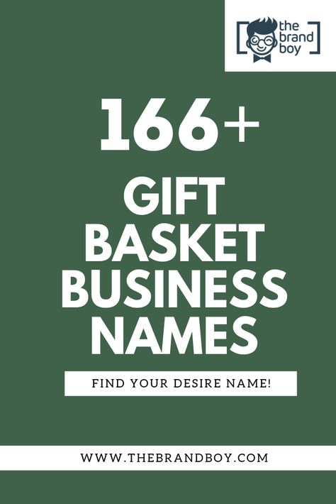 Name For My Online Store, Gift Box Business Name Ideas, Gift Shop Names, Names For Companies, Business Gift Baskets, Store Names Ideas, Shop Name Ideas, Powerful Names, Short Names