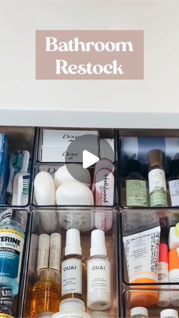 25K views · 2.1K likes | Kami Larae on Instagram: "Restock the bathroom with me #restock #bathroom #organizedhome #thatgirl" Restocking Guest Bathroom, Aesthetic Bathroom Organization, Guest Bathroom Restock, Bathroom Restock, Bathroom Organization Ideas, Aesthetic Bathroom, April 19, Guest Bathroom, Bathroom Organization