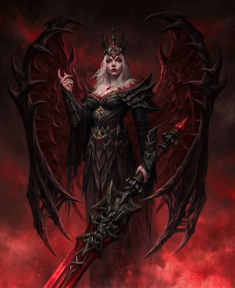 ArtStation - Mistress of Blood Zed League Of Legends, Vampire Queen, Gothic Fantasy Art, Ange Demon, Vampire Art, Paintings And Drawings, Image Painting, D&d Dungeons And Dragons, Fantasy Monster