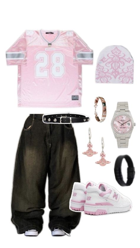 Street Style Outfits Casual, Pink Streetwear, Mens Trendy Outfits, Outfit Inspo Casual, Guys Clothing Styles, Tomboy Style Outfits, Football Outfits, Friend Outfits, Swaggy Outfits