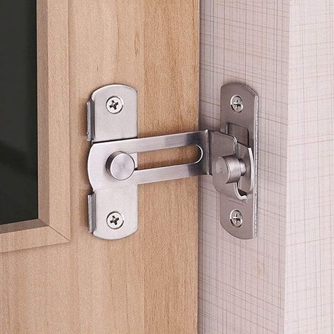 Screen Door Lock, Screen Door Latch, Door Handles And Locks, Luminaire Vintage, Barn Door Handles, Toilet Door, Gate Latch, Bolt Lock, Stainless Steel Bolts