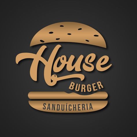 Fast Food Logo Ideas, Burger Logo Design, Fast Food Logo, Crazy Burger, Burger Logo, Logo Design Graphics, Food Logos, Fast Food Logos, Ugly Cakes