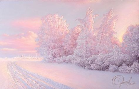 Embroidery Goldwork, Twitter Cover Photo, Christmas Wallpaper Iphone Cute, Pink Wallpaper Ipad, Snow Aesthetic, Pink Photography, Christmas Landscape, Snow Tree, Pink Snow