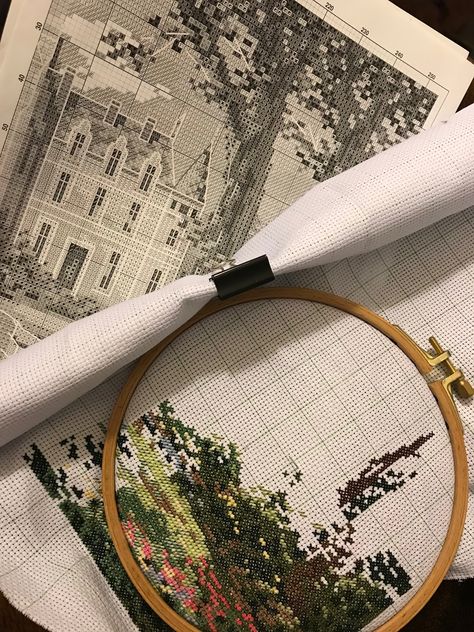 Embroidering Aesthetic, Cross Stitch Aesthetic, Bubblegum Witch, Hobby Aesthetic, Daily Rhythm, Vision Board Pictures, Slow Living, Cross Stitch Art, Find Beauty