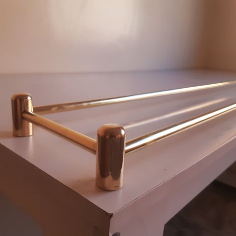 Shelf Brass Rail Brass Tipping Rail Fiddler Brass Rail Bottle Rail Unlacquered Shelf Brass Stopper Customized Brass Shelf - Etsy Brass Rail, Brass Shelf, Shelving Units, Shelving Unit, Custom Orders, Morocco, Display Homes, Shelves, The Unit