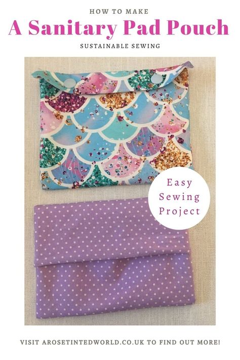 How To Make A Sanitary Pad Pouch - what do you use to carry reusable period pads? Here's a DIY tutorial on making a waterproof holder. Easy sewing project. Reusable Wrapping Paper, Sanitary Pad Pouch, Pad Pouch, Homemade Curtains, Sanitary Towels, Period Pads, Padded Pouch, Sewing To Sell, Pouch Diy