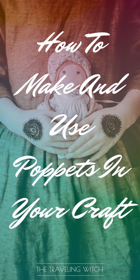 How To Make And Use Poppets In Your Craft // Witchcraft // Magic // The Traveling Witch Angry Workout, Poppet Magick, Occult Witch, Witchcraft Magic, Witch Tips, Pagan Crafts, Wiccan Decor, Traditional Witchcraft, Magic Crafts