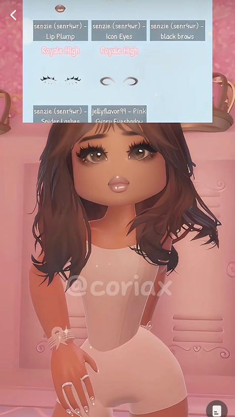 @coriax on tiktok High School Hairstyles, Royals High, Royale High Journal Ideas, Comfy School Outfits, Royal High Outfits Ideas Cheap, Rh Design, Rh Outfits, Rh Fits, Princess Games