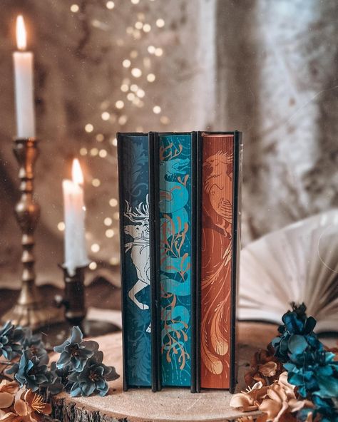 Question Book Owls: What are your favorite OwlCrate stenciled edges so far?? ⁠ ⁠ There is something extra magical about a book with stenciled edges and we on Team OwlCrate are so thrilled when we can do them! That’s right Book Owls, more stenciled edges are coming!! 💃🏻⁠ ⁠ Featured here are the incredible stenciled edges on our Limited Edition Shadow and Bone trilogy by Leigh Bardugo. This amazing set included:⁠ ⁠ 🖤 Foiled Dust Jackets illustrated by @c.e.illo and designed by @lichen_and_limes... Shadow And Bone Trilogy, Edge Ideas, Book Edges, Book Painting, Pretty Books, Bone Books, Limited Edition Book, Bookish Stuff, Shadow And Bone