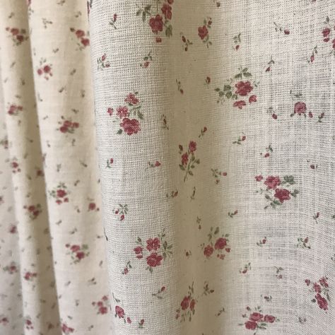 Modern Vintage Light Burgundy Floral Pattern Washed Cotton - Etsy Light Burgundy, Measuring Curtains, Curtain Headings, Curtains Width, Vintage Curtains, Custom Drapes, Floral Curtains, Cotton Curtains, Drapery Panels