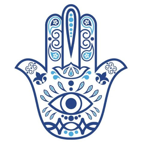 40 Symbols Of Strength & Courage From Cultures Around The World Hamsa Art, Evil Eye Tattoo, Evil Eye Art, Hamsa Tattoo, Mythical Birds, Fatima Hand, Spiritual Symbols, Jewish Art, Eye Tattoo