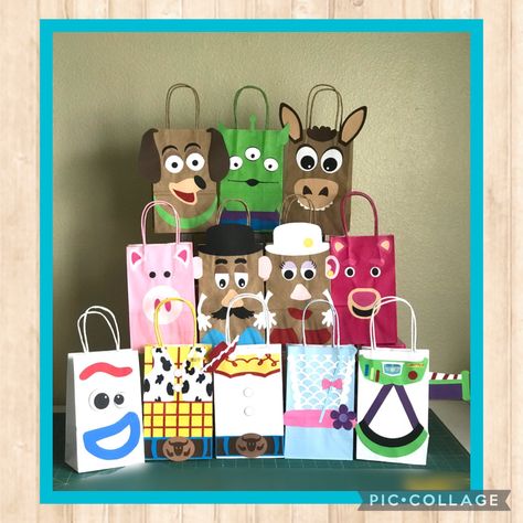 🐣. Offer Xtras! Toy Story Favor bags, Toy Story gift bags, Toy Story Goodie bags,Toy Story Treat bags, Toy Story Party bags, Toy Story Birthday Party for $2.75 #ToyPartyGoodieBag #ToyStoryCandyBags #ToystoryPartyFavor #ToyStoryFavorBags #ToyStoryBag #ToyStoryParty #Forky #ToyStoryGiftBags #ToyStoryBirthday #MrandmrspotatoHead Diy Toy Story Candy Bags, Toy Story Goodie Bags Diy, Toy Story Birthday Goodie Bags, Toy Story Candy Bags, Toy Story Gift Bags, Toy Story Goodie Bags, Birthday Party Toy Story, Toy Story Gifts, Mickey Mouse First Birthday