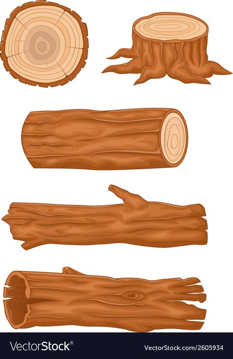 Wood Drawing, Inkscape Tutorials, Wood Illustration, Wooden Log, Cartoon Cartoon, Whatsapp Wallpaper, Soyut Sanat Tabloları, Wood Logs, Drawing Cartoon