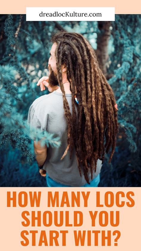 This guide covers everything you need to know about starting your locs off correctly! Loose Dreads, How To Start Dreadlocks, Starting Dreads, One Dreadlock, Thick Dreads, Partial Dreads, Dreadlocks Men, Natural Dreadlocks, Braided Dreadlocks