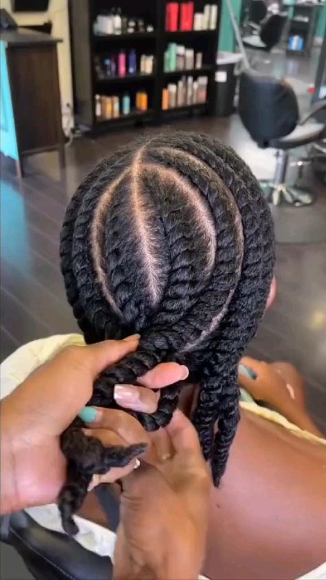 Cornrow Ideas, Cornrows Natural Hair, Flat Twist Hairstyles, Girl Goals, Mom Hair, Twisted Hair, Braided Hairstyles For Black Women Cornrows, Natural Hair Stylists, Stile Hijab