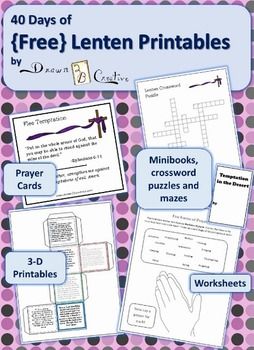 Lent Worksheets For Kids, Lent Sunday School Lessons For Kids, Lent Kids, Third Grade Lesson Plans, Lent Ideas, Lenten Activities, Catholic Kids Activities, Religion Activities, Calendar Worksheets