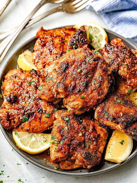 Chicken Thigh Grill Recipes, Chicken Thigh Air Fryer, Chicken Thigh Fillet Recipes, Chicken Legs In Air Fryer, Chicken Thighs Instant Pot, Chicken Thighs Crockpot, Chicken Thighs Boneless Skinless, Chicken Thighs In Oven, Instant Pot Chicken Thighs