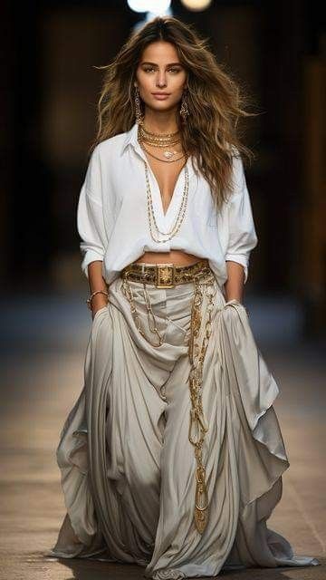 Bohemian Outfits Women, Summer Outfits For Ladies, Boho Chic Outfits Summer, Bohemian Luxe, Look Boho Chic, Outfits For Ladies, Classy Summer Outfits, Day Clothes, Estilo Hippie