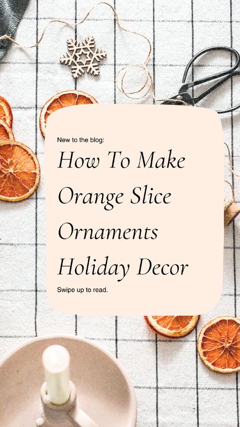 Learn how to make beautiful and fragrant orange slice ornaments for your holiday decor! These rustic DIY decorations add a natural touch to your Christmas tree and home. Perfect for those looking for easy and eco-friendly holiday crafts that smell amazing. Click for a step-by-step guide to creating these dried orange ornaments. Diy Orange Christmas Ornaments, Orange Xmas Tree Decorations, Dried Orange Slices Decoration Christmas Tree, How To Make Orange Slice Ornaments, Orange Xmas Decorations, Crafts With Dried Orange Slices, Dried Orange Ornaments Tree Decorations, Orange Slices On Christmas Tree, Dry Orange Slices Decoration Christmas