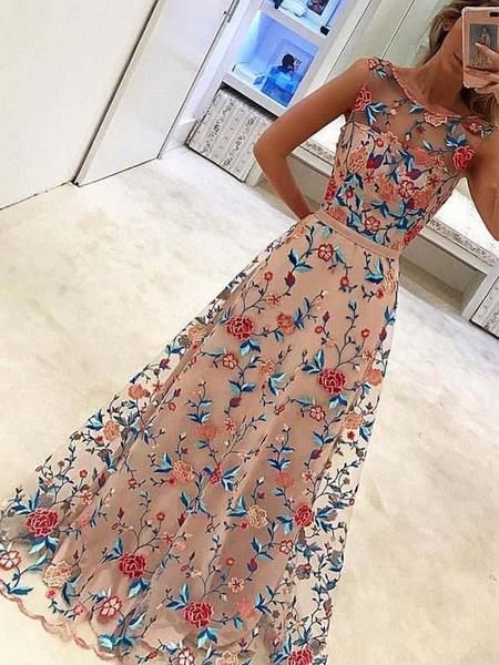 d9731321ef4e063ebbee79298fa36f56desc45076503ri Formal Dresses Uk, Dresses With Embroidery, Burgundy Homecoming Dress, Long Formal Dresses, Dress 2022, Floral Prom Dresses, Long Prom Gowns, Graduation Dresses, Prom Dresses Sleeveless