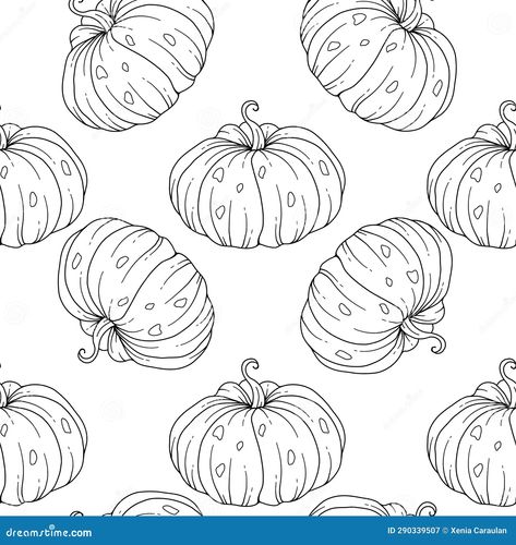 Illustration about Elegant floral Seamless pattern with outline pumpkins. Thanksgiving Background. Line Art Pumpkin Seamless Background. Illustration of elegant, fall, autumn - 290339507 Background Line Art, Thanksgiving Background, Art Pumpkin, Floral Seamless Pattern, Elegant Fall, Seamless Background, Background Illustration, Elegant Floral, Screen Savers