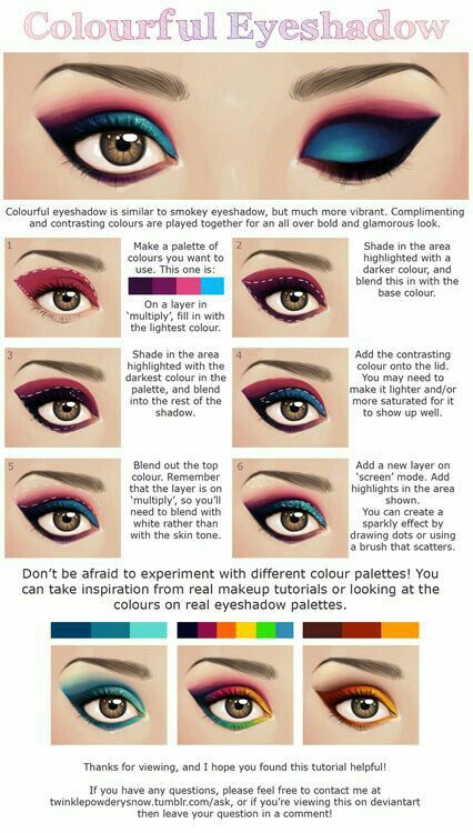 Younique www.TheDivaDonna.com Color me Beautiful Eyeshadow💜 Eyeshadow Chart, Scene Makeup Tutorials, Drawing Lipstick, Eyeshadow Combinations, Body Glamour, Scene Makeup, Bright Eyeshadow, Drawing Eye, Beginners Eye Makeup