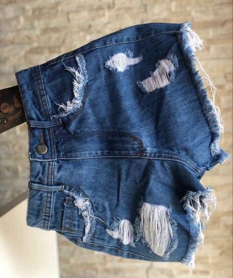 Sorts Jeans, Rome Outfits, Ripped Jeans Style, Rok Mini, Clueless Outfits, Modest Summer Outfits, Summer Outfits For Teens, Shorts Outfits Women, Diy Shorts