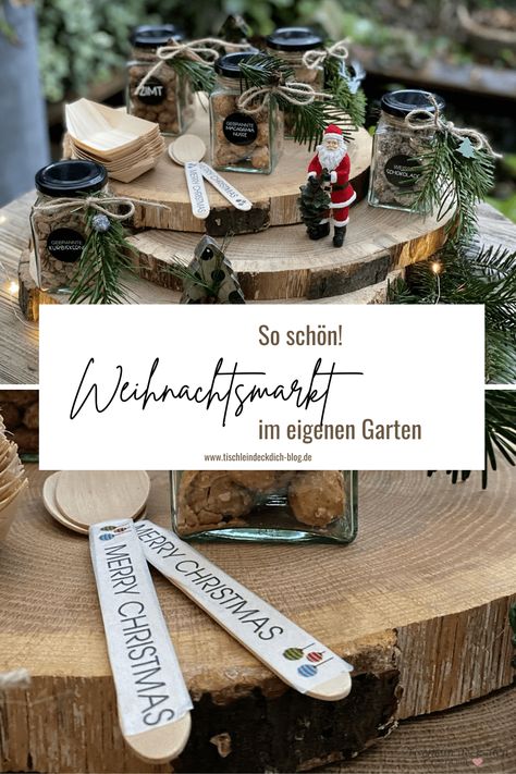 Weihnachtsmarkt im eigenen Garten - stimmungsvoll und zauberhaft - Tischlein deck dich Christmas Garden, 40th Birthday Parties, Winter Party, Winter Diy, Color Mix, Xmas Party, Activity Games, 40th Birthday, Christmas Time