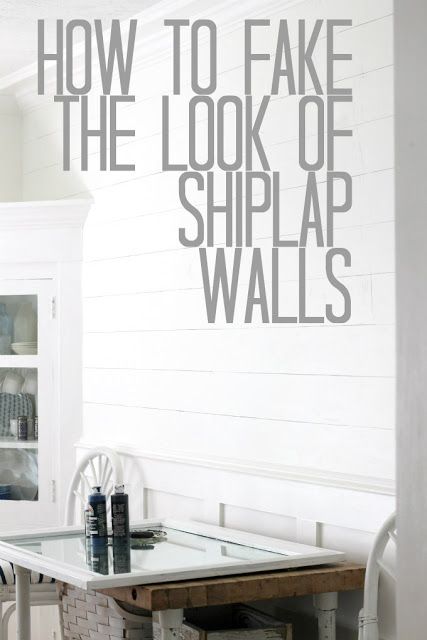 Fake Planks Butcher Block Tables, Wicker House, Shiplap Wall Diy, Faux Walls, Entry Ideas, Shiplap Wall, Diy Shiplap, Faux Shiplap, House Updates