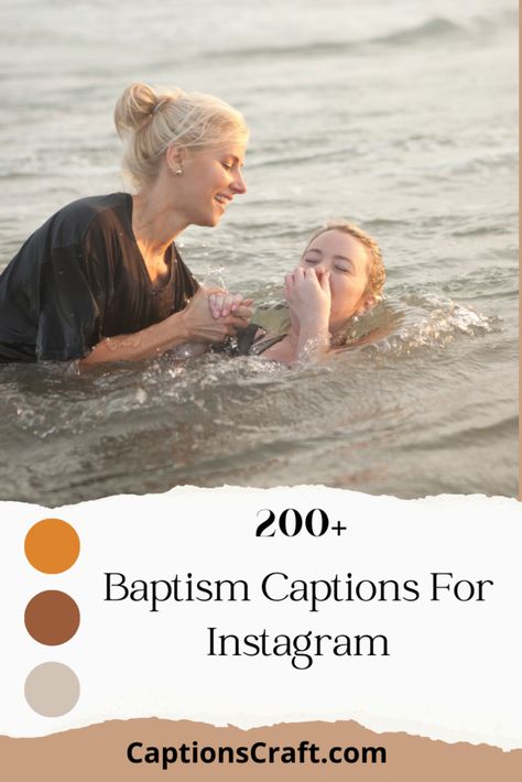 Baptism Captions Instagram, Baptism Quotes, Simple Captions, Adult Baptism, Christian Baptism, Wedding Captions For Instagram, Baptism Photos, Walk In The Light, Insta Bio