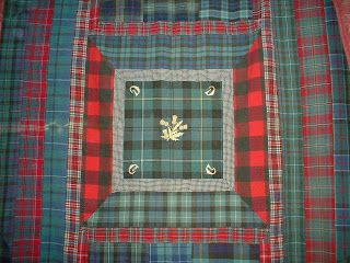 The Scottish Home: A Tartan Quilt. Scottish Quilt, Burns Dinner, Heritage Quilt, Plaid Quilts, Tartan Quilt, Tie Quilt, Tartan Blanket, Plaid Quilt, Wool Quilts