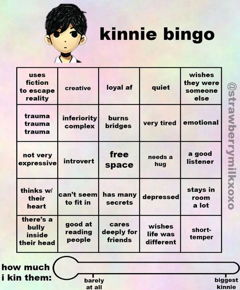 if you're a sunny kinnie i really want to give you a hug i love you xx kinnie bingo for omori Sunny Kinnie Bingo, Sun And Moon Show, Free Printable Bingo Cards, Free Bingo Cards, Kinnie Bingo, Bingo Template, Bingo Cards Printable, Bingo Board, Bingo Printable