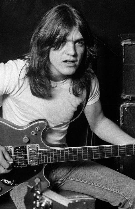 Malcolm Young, Guitarist, A Man, Guitar