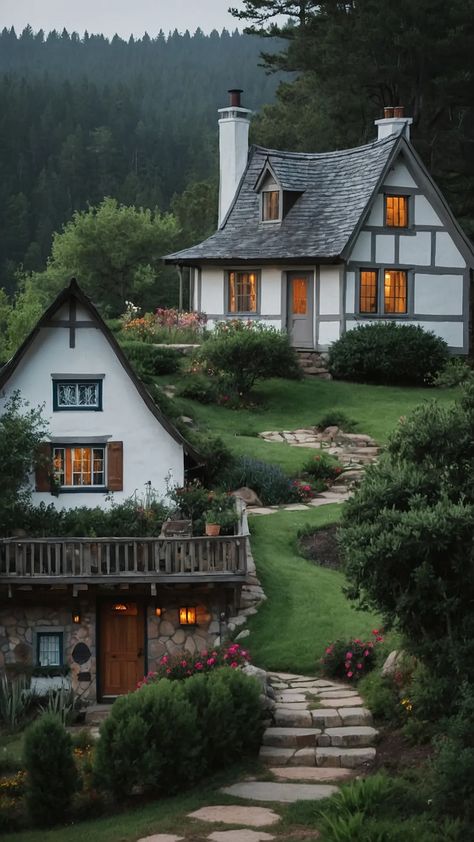 Enchanted Escapes: 16 Cozy Cottage Plans for Fairytale Lovers - Cheerful Talks Fairytale Lover, Fairytale Houses, Cottage Plans, Cottage Plan, Dream Cottage, A Fairy Tale, Shabby Cottage, Lucky Day, Cozy Cottage