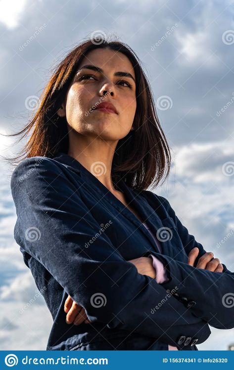 Successful Woman. Low-angle Shot Stock Image - Image of ambition, ambitious: 156374341 Low Angle Pose Reference, Angle Poses, Low Angle Shot, Head Anatomy, Successful Woman, Low Angle, Body Reference Poses, Chin Up, Comics Girl