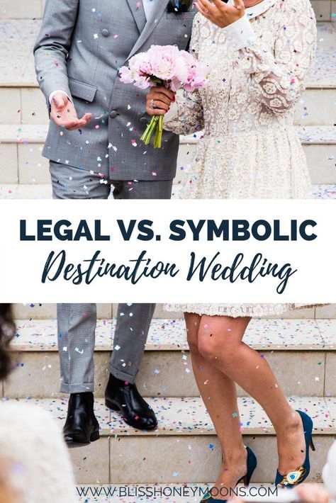 Legal vs. Symbolic Destination Wedding Ceremony- Which one makes the most sense? When planning your destination wedding, one of the decisions you’ll have to make is whether or not to get legally married here at home before heading to your destination for your ceremony. Venue Checklist, Legal Wedding, Wedding Photography List, Romantic Honeymoon Destinations, Honeymoon Planning, Beach Wedding Inspiration, Tailor Shop, Lifestyle Blogs, Ceremony Venue