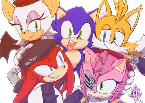 Sonic And Tails, Sonic Underground, Sonic Prime, Rusty Rose, Rouge The Bat, Sonic Heroes, Sonic 3, Sonic Franchise, Blue Hedgehog