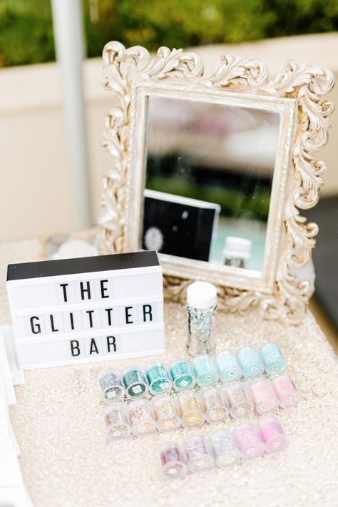 Glitter Bar, Celebration Images, Storybook Wedding, Rustic Bridal Shower Invitations, Festival Glitter, Festive Wedding, Villa Wedding, Glitter Party, Glitter Diy