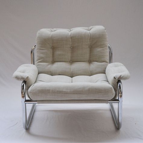 Listed on VNTG.com: Johan Bertil Tubular Frame Lounge Chair | #vntg #vintage Lounge Chair Ideas, Vintage Leather Sofa, Chair Ideas, Leather Lounge, Minimalism Interior, Contemporary Home Decor, Apartment Inspiration, Chaise Lounge Chair, A Chair