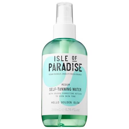 Self-Tanning Water - Isle of Paradise | Sephora Spray Tan At Home, Tanning Water, Isle Of Paradise, Tanning Drops, Best Self Tanner, Self Tanners, Sephora Beauty, Tan Body, Oily Skin Care