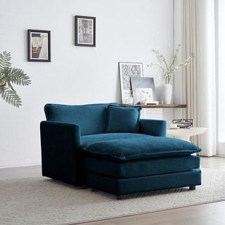 Sofas - Bed Bath & Beyond Club Chairs Living Room, Ottoman Living Room, Accent Chair With Ottoman, Single Seat Sofa, Armchair With Ottoman, Chair With Ottoman, Chair And Ottoman Set, Single Sofa Chair, Upholstered Armchair