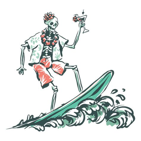 Funny beach skeleton surfing PNG Design Beach Skeleton, Funny Beach, Beach Humor, Beer Fest, Skeleton Art, Surf Tshirt, Graphic Tee Design, Beach T Shirts, Surf Art