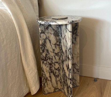 Calacatta Viola Marble End table handmade product . . . . #calacatta #marble #stone #calacattaviola #marble #homedecor #pergamonmarble #Customer review Marble End Table, Calacatta Viola Marble, Viola Marble, Calacatta Viola, Table Handmade, Mini Model, Calacatta Marble, Luxe Interiors, Marble Slab