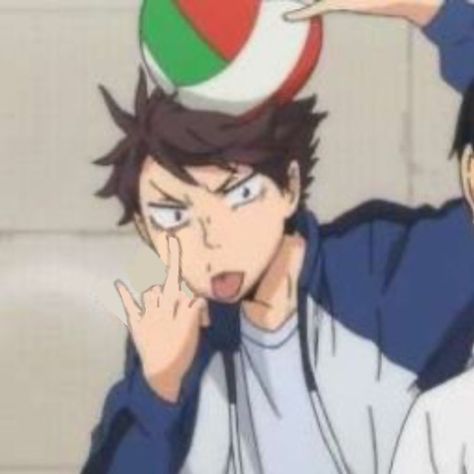 Haikyuu Meme, Haikyuu Memes, Oikawa Tooru, Anime Wall, Haikyuu Characters, Haikyuu 3, Anime Meme, Low Quality, Anime Pics